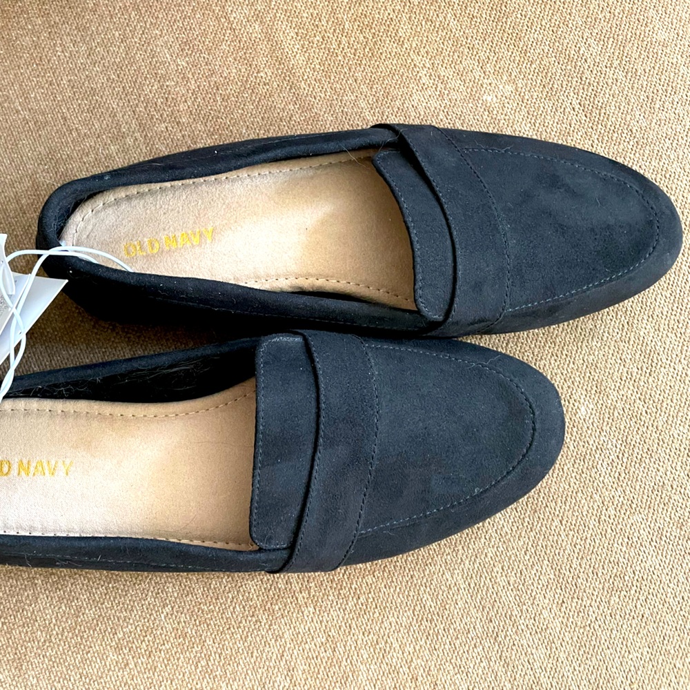 NWT Old Navy Faux Suede City Loafer size 7